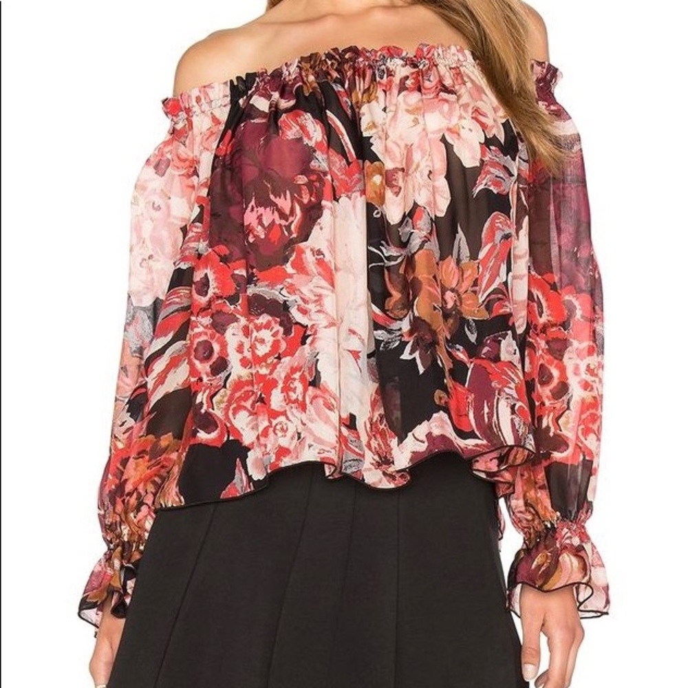 Elizabeth and James Off The Shoulder Blouse